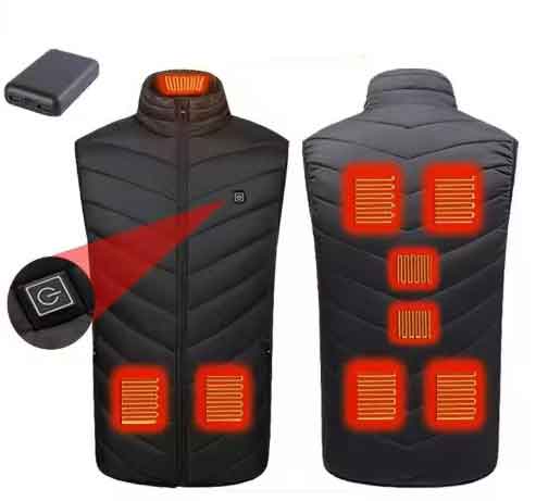 Veste chauffante professionnelle – Chaleur immédiate, confort maîtrisé toute la journée